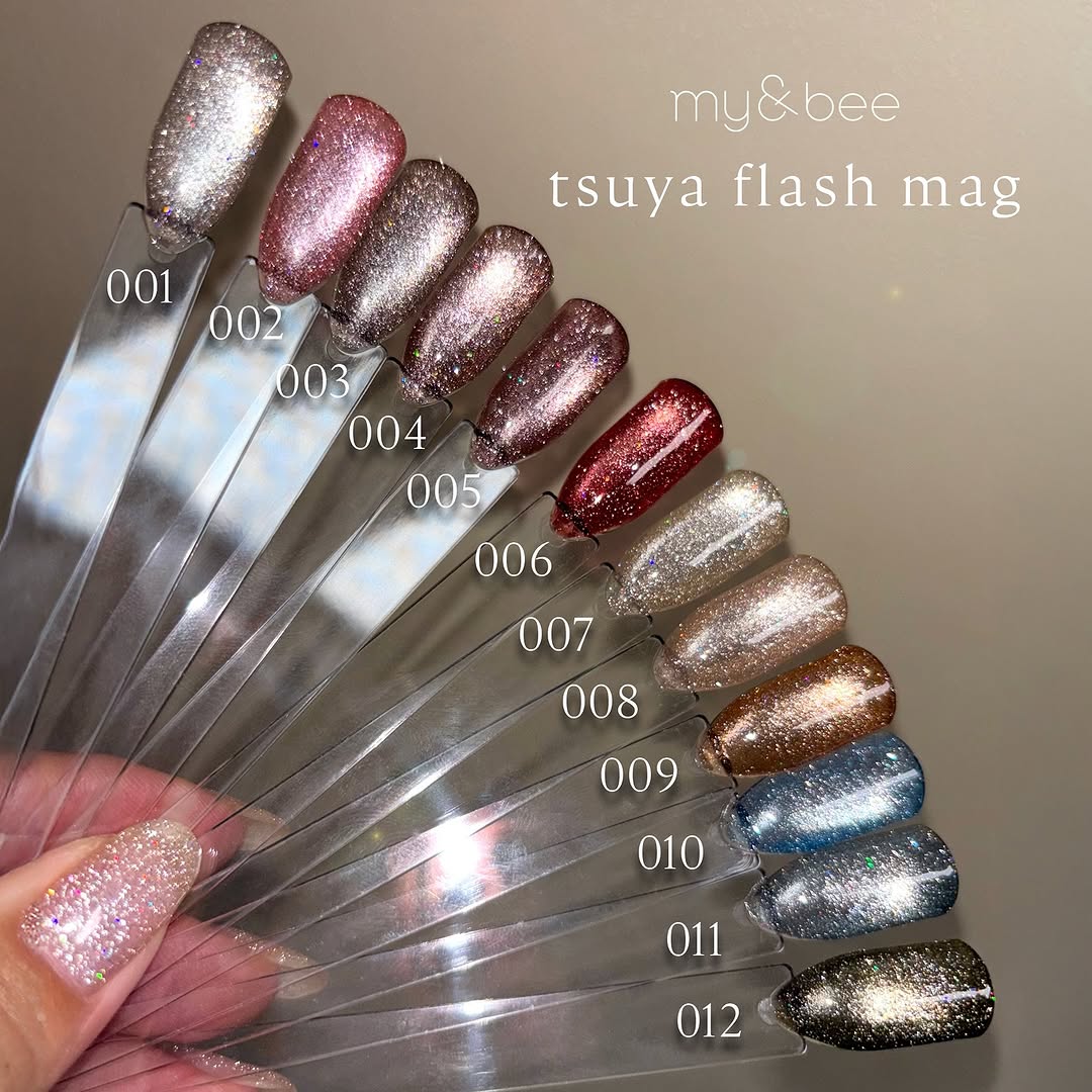 my&bee Tsuya flash mag - 12 flash magnetic colours