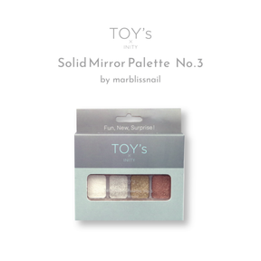 TOY's x INITY Solid Mirror (Chrome) Palette (4 colours) - 3 types
