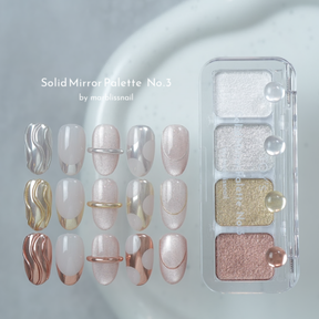 TOY's x INITY Solid Mirror (Chrome) Palette (4 colours) - 3 types