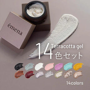 EMENA Terracotta texture gel - 14 colours
