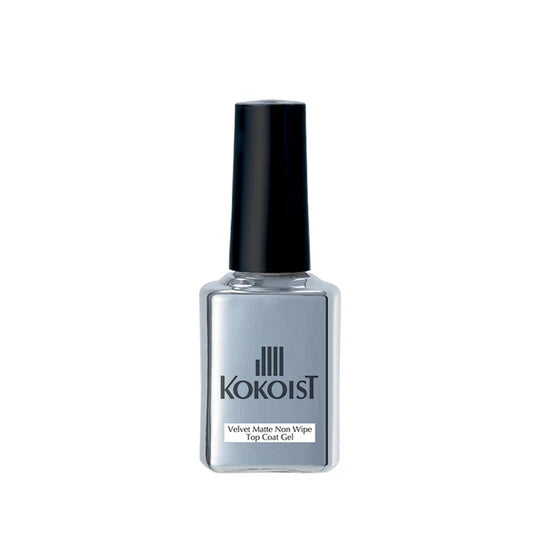 KOKOIST Velvet Matte Non Wipe Top Coat Gel 15ml
