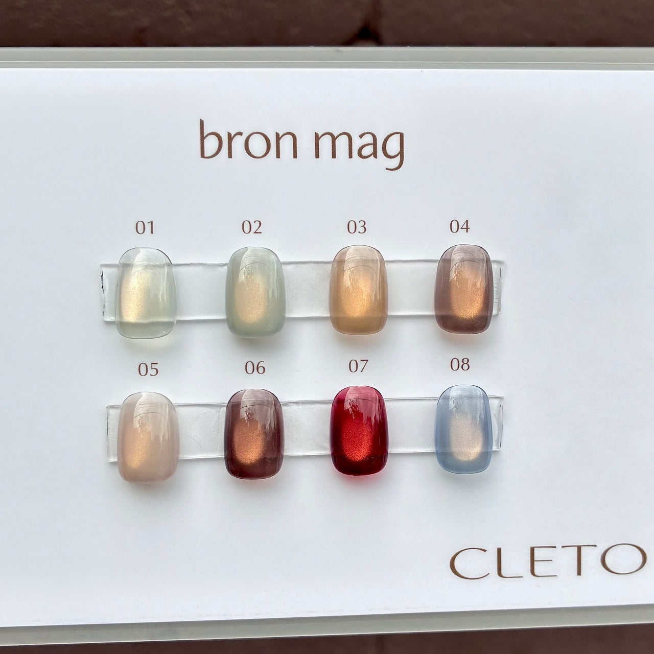 CLETO Bron Mag - Full 8pc Set / Single Bottles (001–008) - Full 8pc Set