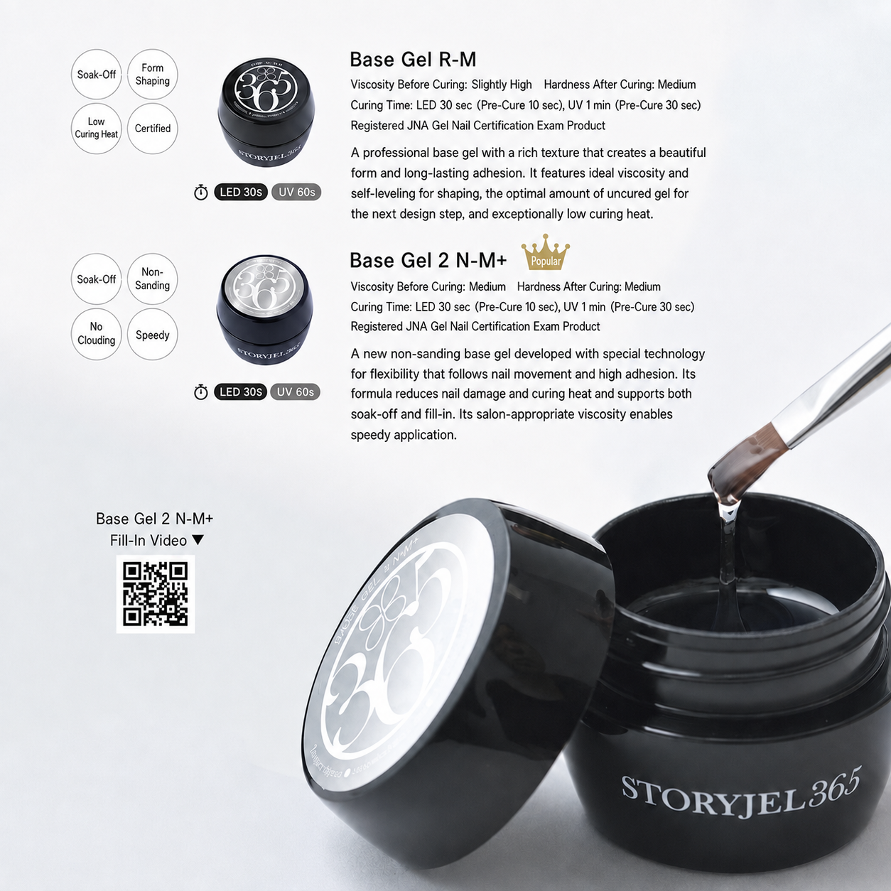 STORYJEL365 Extension & Top Gel 2 R++-H 15g