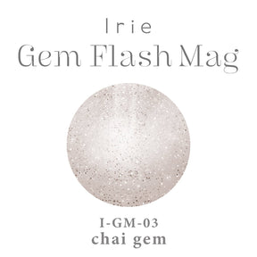 Irie Gem Flash Mag Magnetic Gel Collection - Full 5pc Set / Individual Colours (12ml) - GM-03 - Chai Gem