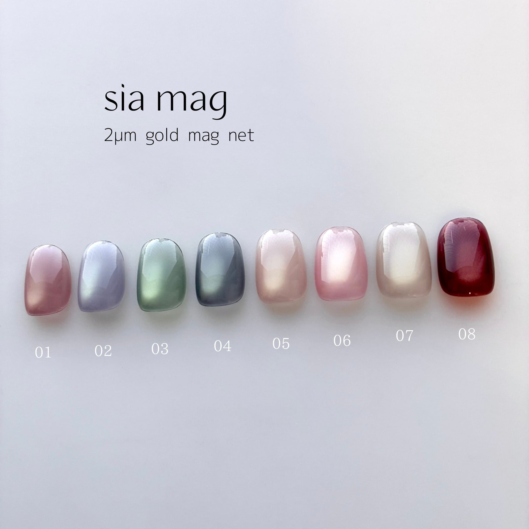 CLETO sia Mag Set - Full 8pc set/Single bottles (01-08)