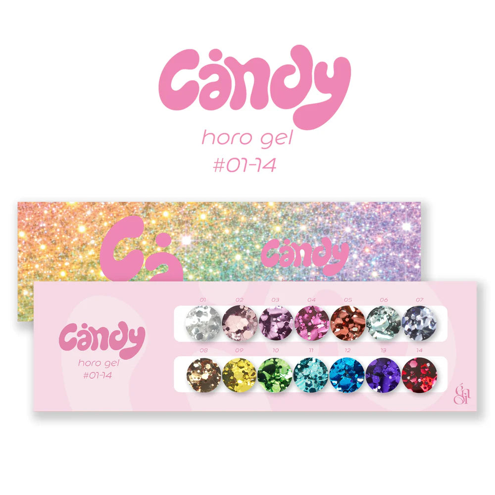 (PRE-ORDER) énoi Candy horo Collection - full 14pc set/individual pots (#01-#14)