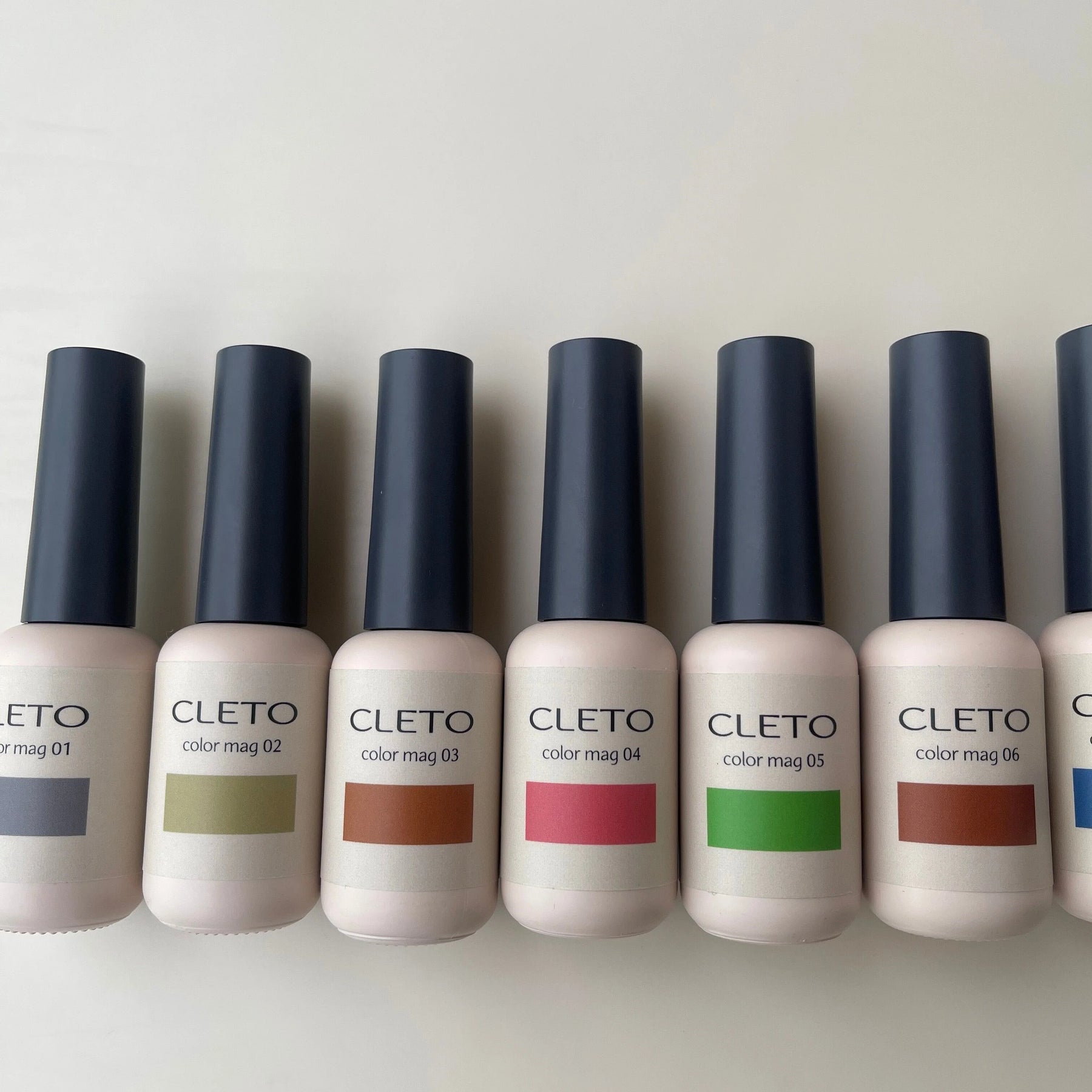 CLETO Colour Mag Set - Full 8pc set/Single bottles (01-08)