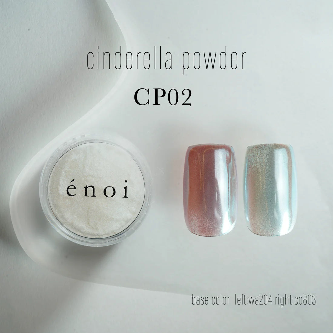 énoi Cinderella Powder (Chrome) - full 10pc set/individual pots