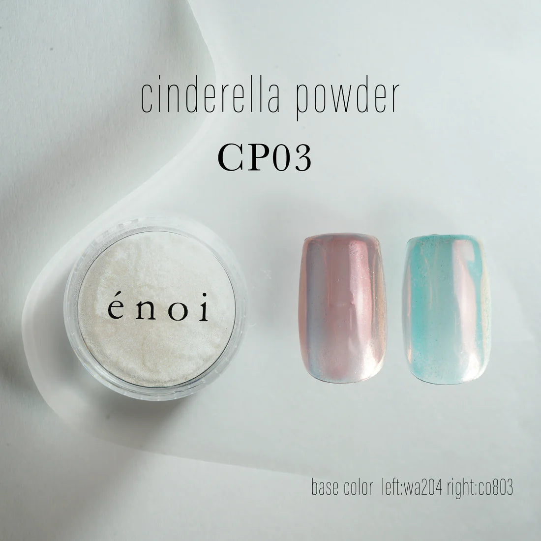 énoi Cinderella Powder (Chrome) - full 10pc set/individual pots