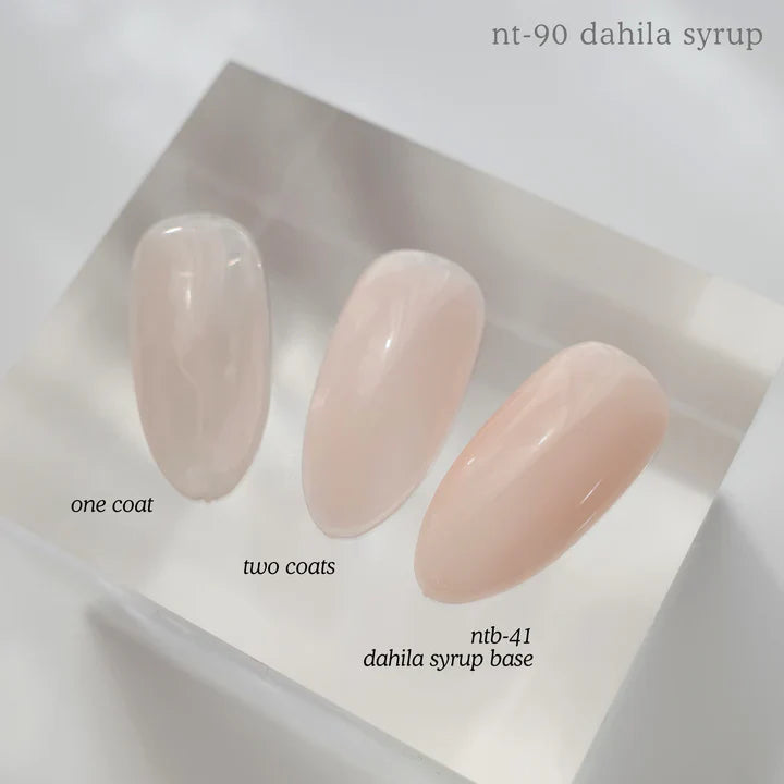 NAIL THOUGHTS NTB-41 DAHLIA SYRUP BASE | Tinted builder base gel
