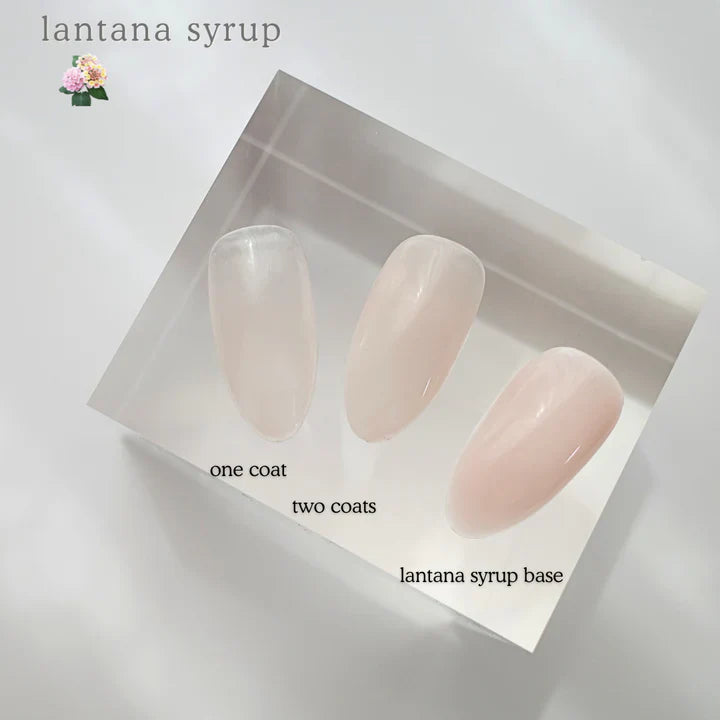 NAIL THOUGHTS NTB-43 LANTANA SYRUP BASE | Tinted builder base gel