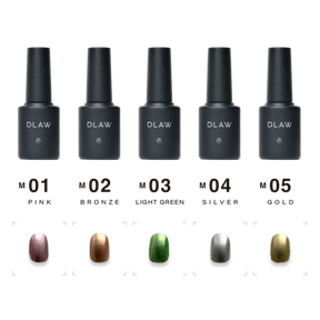 DLAW Metallic Gel Colour Set (M01-M05)