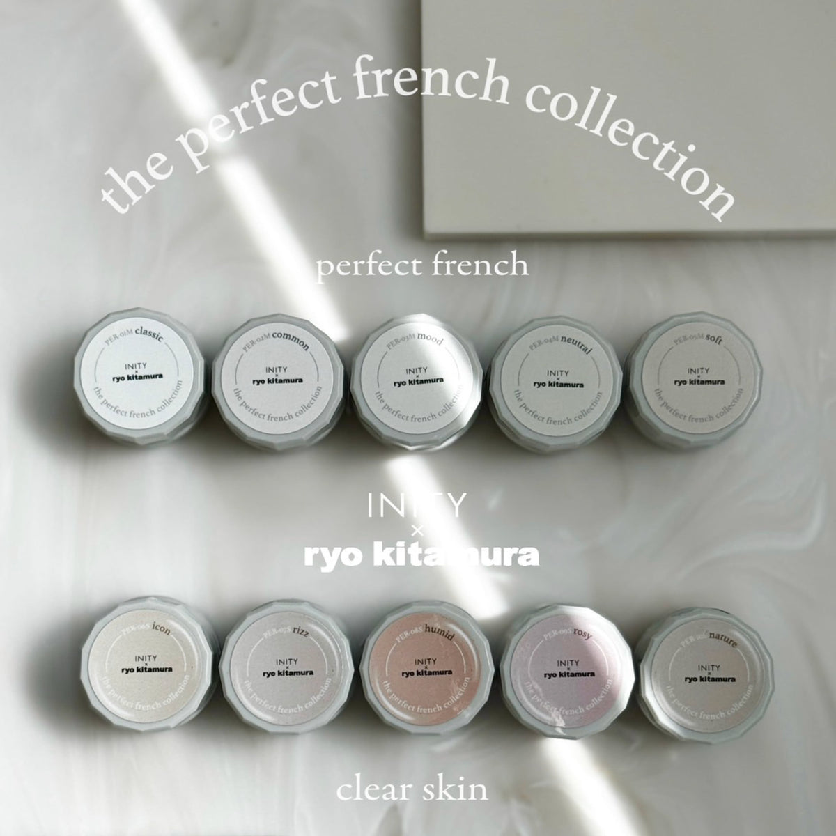 INITY × Ryo Kitamura – The Perfect French Collection (Full 10pc set)
