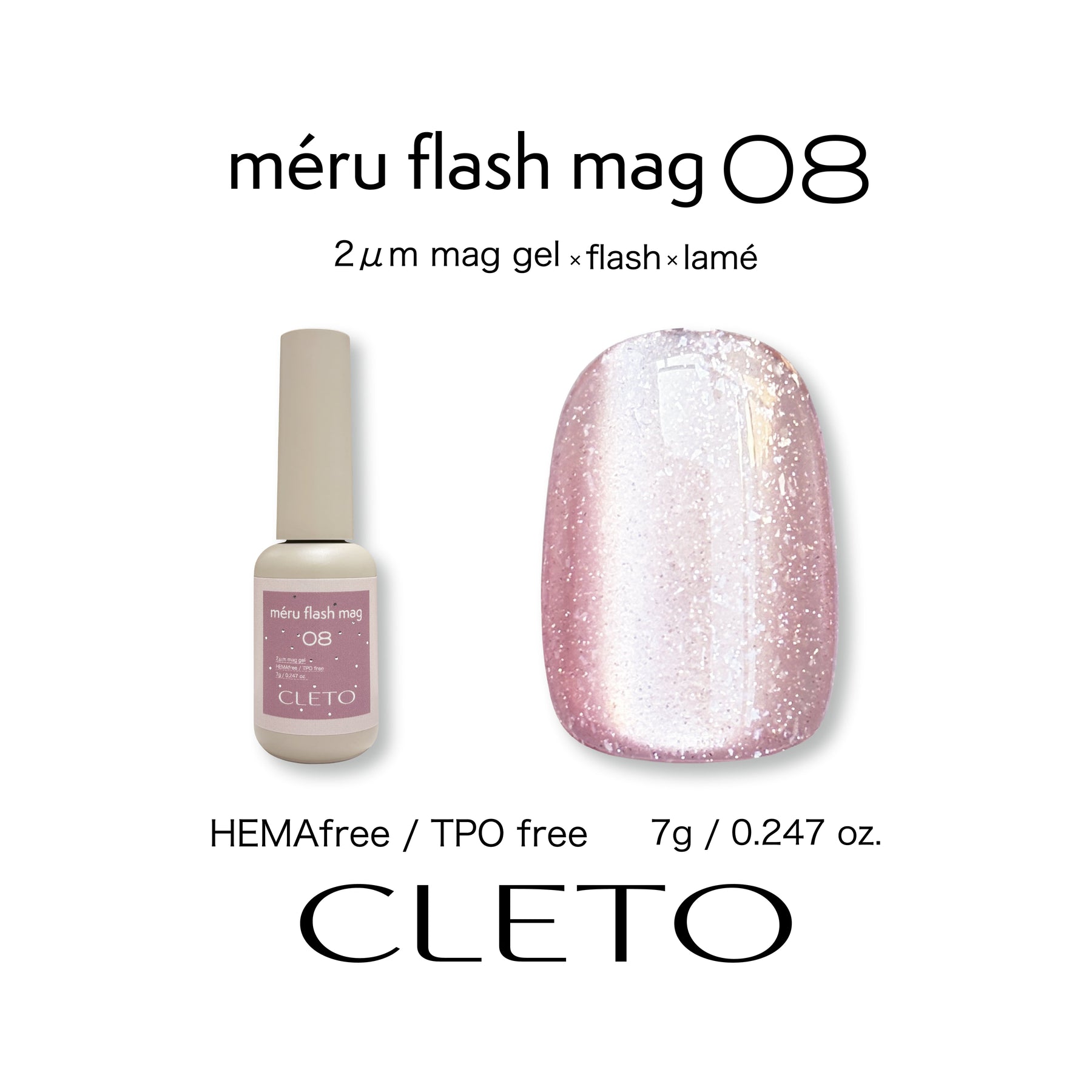 CLETO méru Flash Mag Set- Full 12pc set/Single bottles (01-12)