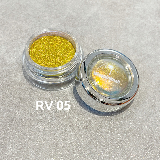 MPA Transparent Ice Moonlight Chrome Powder by misspinknail - Full 6pc set/Individual Colours (RV)