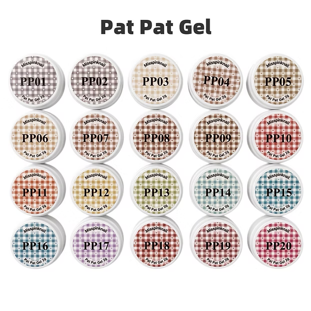 MPA Pat Pat Gel Set - Full 20pc Set/Singles