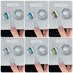 MPA Moonlight Sky Chrome Powder by misspinknail - Full 6pc set/Individual Colours (BKS)