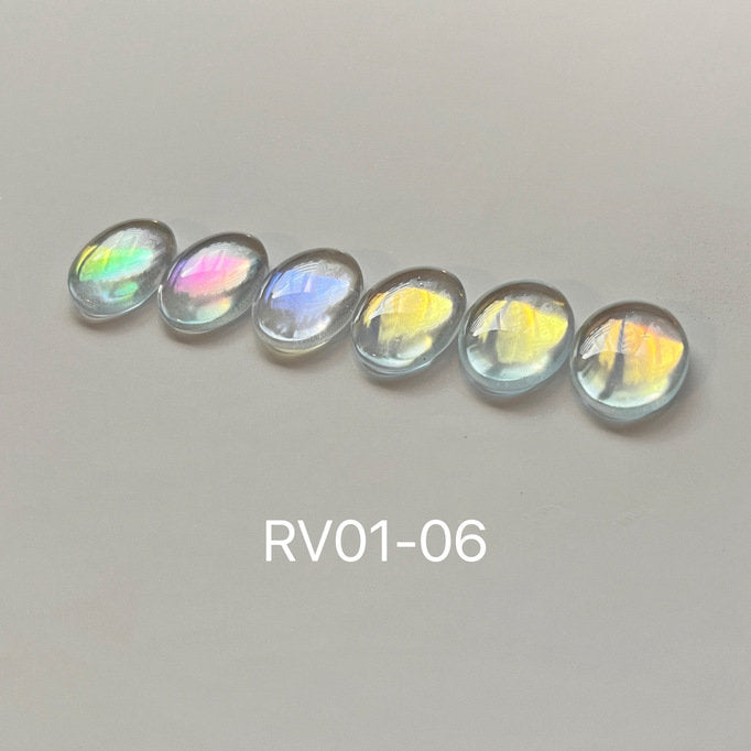 MPA Transparent Ice Moonlight Chrome Powder by misspinknail - Full 6pc set/Individual Colours (RV)