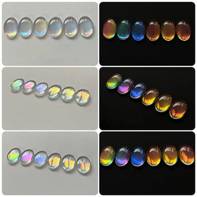 MPA Transparent Ice Moonlight Chrome Powder by misspinknail - Full 6pc set/Individual Colours (RV)