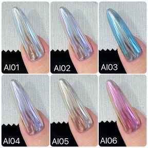 MPA Supernova Chrome Powder by misspinknail - Full 6pc set/Individual Colours (AI)