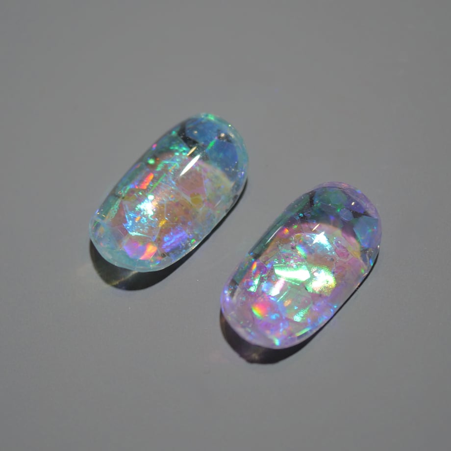 UNGU - Dimension Aurora Holo 5D Hologram 0.7g | Aqua/Orchid - collection view