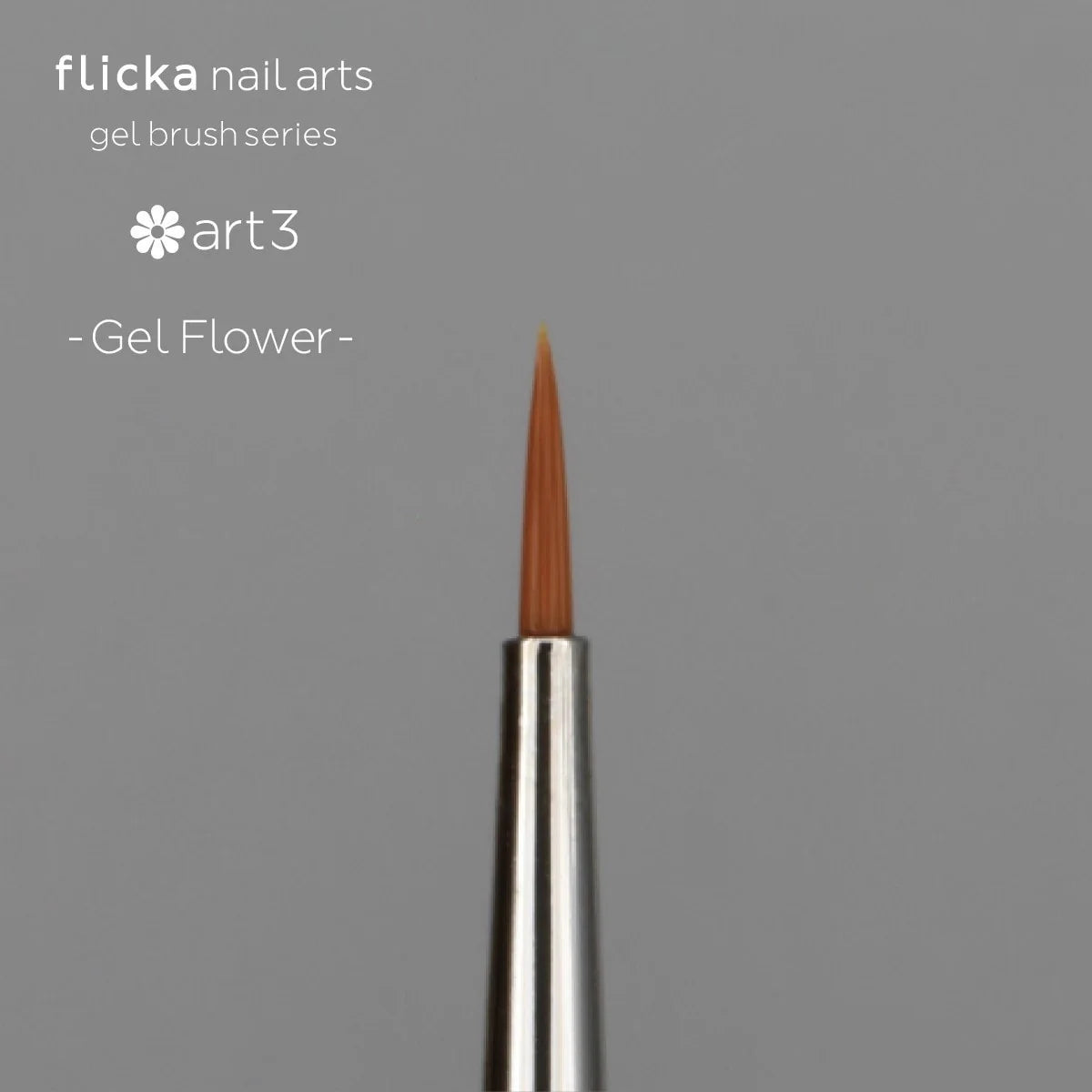 FLICKA brush - 'Art3' Gel flower