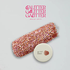 énoi 'galitter' Glitter Gel Collection - full 20pc set/10pc sets/individual pots (gt01-gt20)