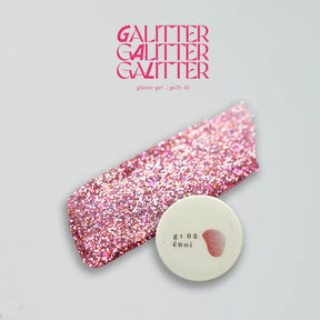 énoi 'galitter' Glitter Gel Collection - full 20pc set/10pc sets/individual pots (gt01-gt20)
