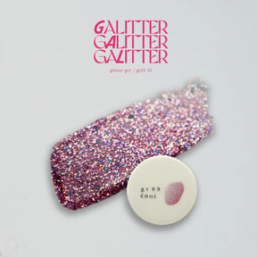 énoi 'galitter' Glitter Gel Collection - full 20pc set/10pc sets/individual pots (gt01-gt20)