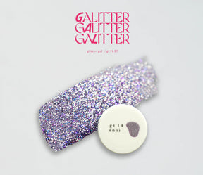 énoi 'galitter' Glitter Gel Collection - full 20pc set/10pc sets/individual pots (gt01-gt20)