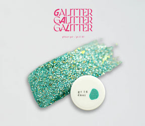 énoi 'galitter' Glitter Gel Collection - full 20pc set/10pc sets/individual pots (gt01-gt20)