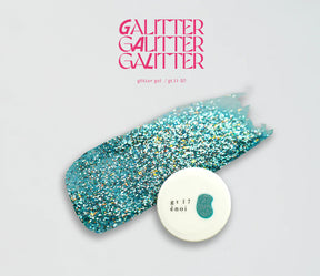 énoi 'galitter' Glitter Gel Collection - full 20pc set/10pc sets/individual pots (gt01-gt20)