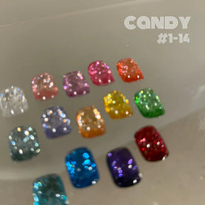 (PRE-ORDER) énoi Candy horo Collection - full 14pc set/individual pots (#01-#14)