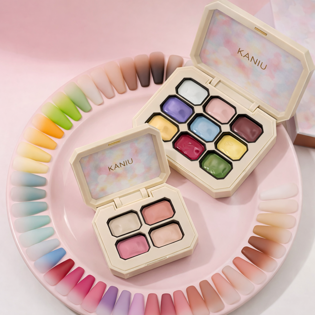 Kaniu Customizable Pat Pat/Painting Gel Palette - 4 or 9 colour palette options (CHOOSE YOUR COLOURS)