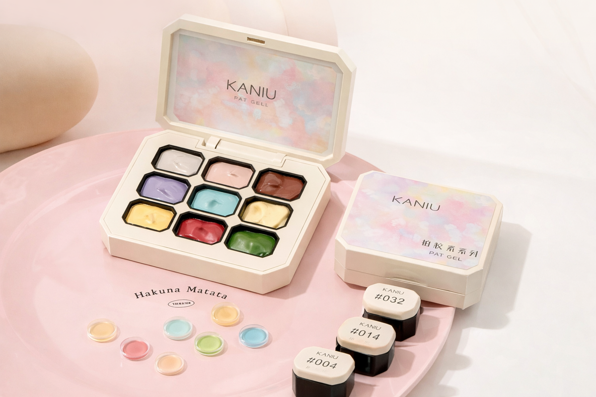 Kaniu Customizable Pat Pat/Painting Gel Palette - 4 or 9 colour palette options (CHOOSE YOUR COLOURS)