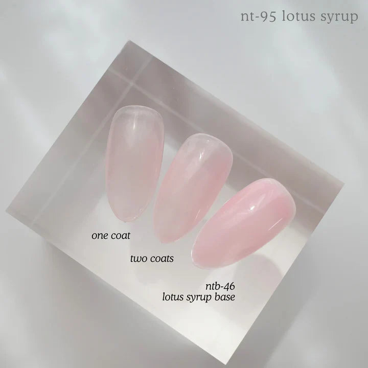 NAIL THOUGHTS NTB-46 LOTUS SYRUP BASE | Tinted builder base gel