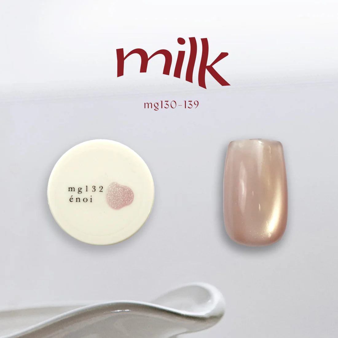 énoi 'milk' Magnetic Gel Series 1 - full 20pc set/10pc sets/individual pots (mg130-149)
