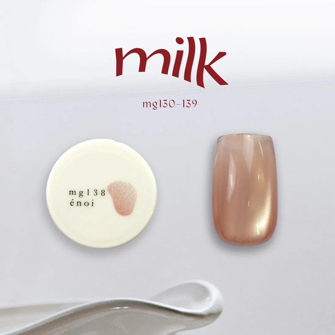 énoi 'milk' Magnetic Gel Series 1 - full 20pc set/10pc sets/individual pots (mg130-149)