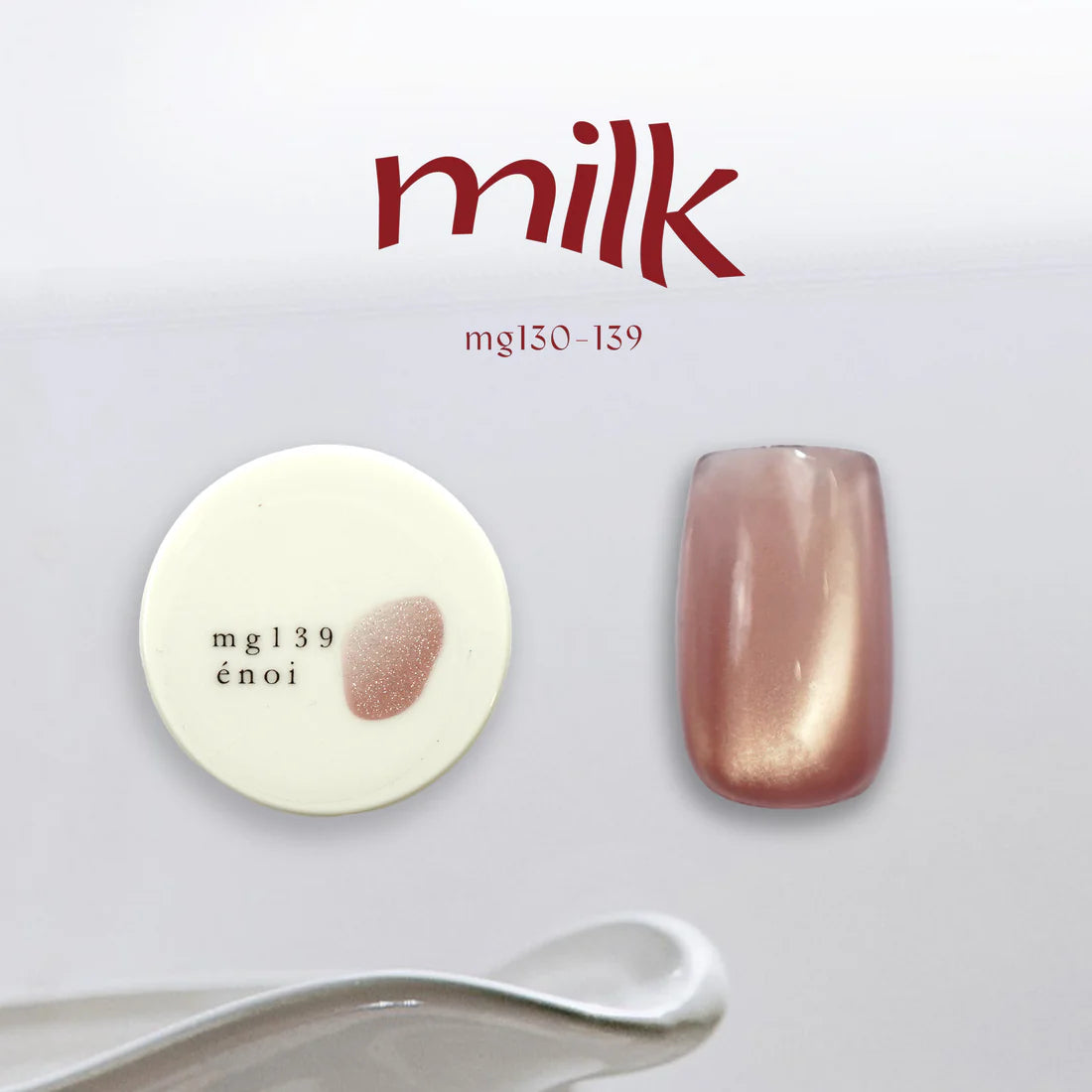 énoi 'milk' Magnetic Gel Series 1 - full 20pc set/10pc sets/individual pots (mg130-149)