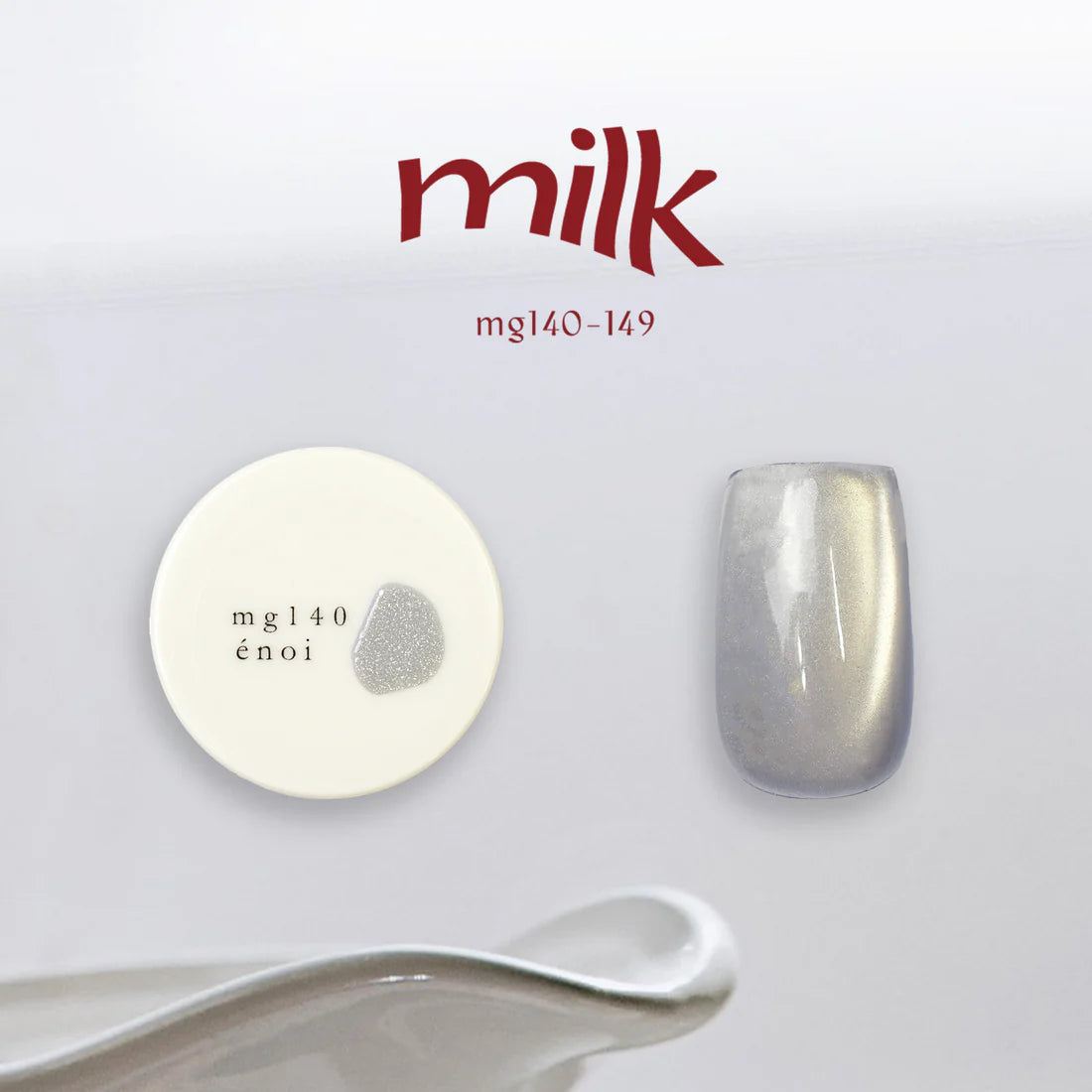 énoi 'milk' Magnetic Gel Series 1 - full 20pc set/10pc sets/individual pots (mg130-149)