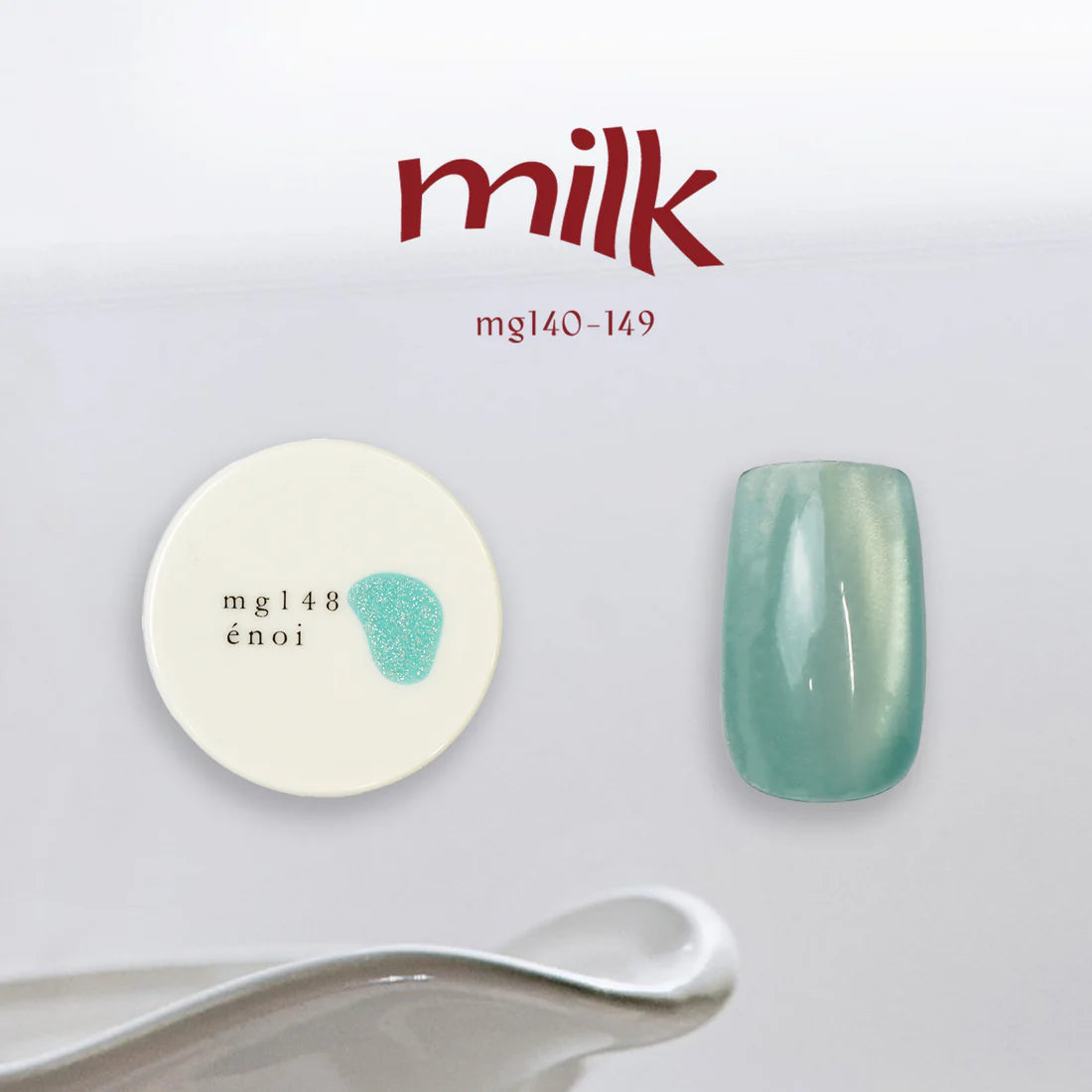 énoi 'milk' Magnetic Gel Series 1 - full 20pc set/10pc sets/individual pots (mg130-149)