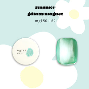 énoi summer gálass (glass) Magnet Gel Collection - full 20pc set/individual pots (mg150-169)