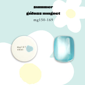 énoi summer gálass (glass) Magnet Gel Collection - full 20pc set/individual pots (mg150-169)