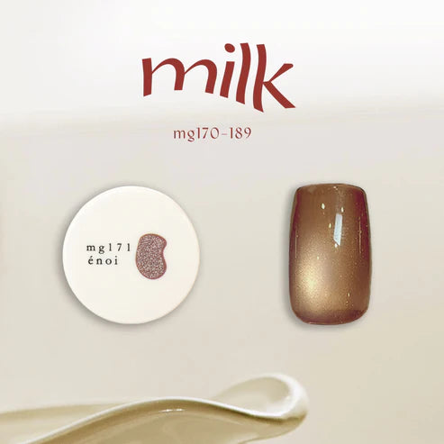 énoi 'milk' Magnetic Gel Series 2 - full 20pc set/individual pots (mg170-189)