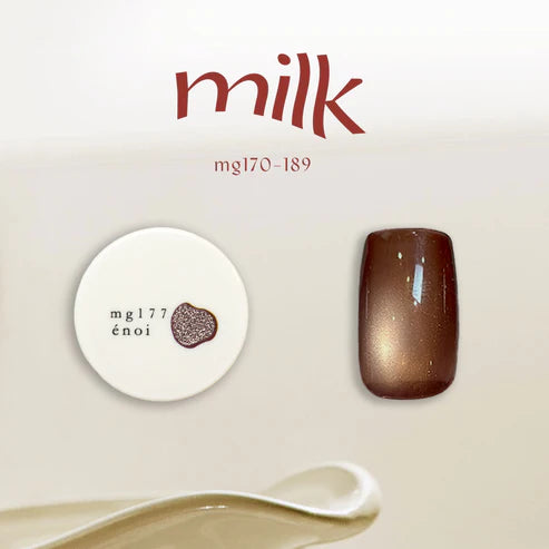 énoi 'milk' Magnetic Gel Series 2 - full 20pc set/individual pots (mg170-189)