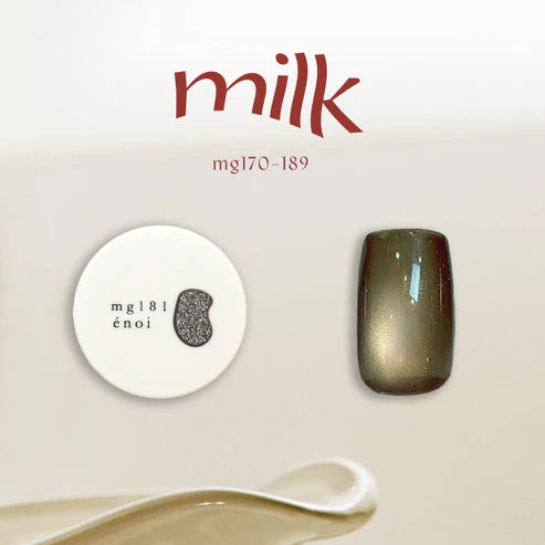 énoi 'milk' Magnetic Gel Series 2 - full 20pc set/individual pots (mg170-189)