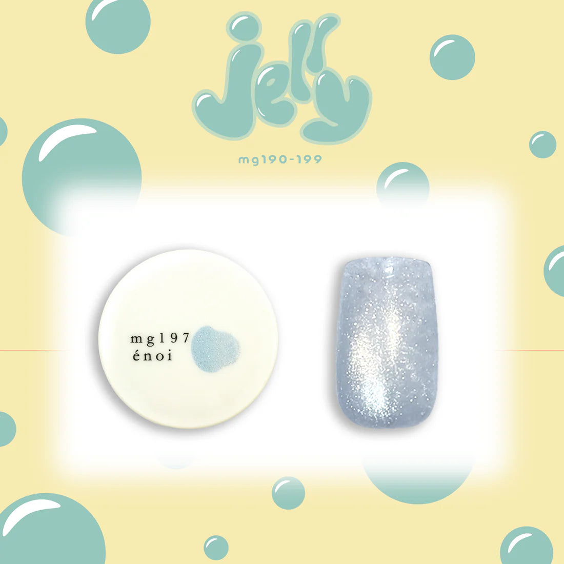 énoi jelly Magnetic Gel Series - full 20pc set/10pc sets/individual pots (mg190-209)