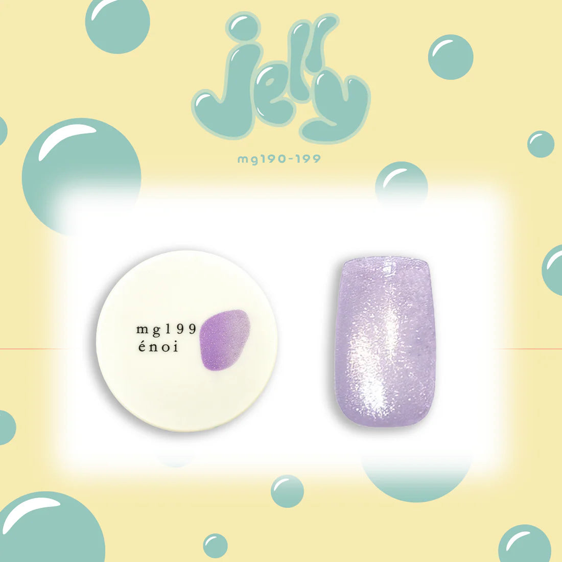 énoi jelly Magnetic Gel Series - full 20pc set/10pc sets/individual pots (mg190-209)