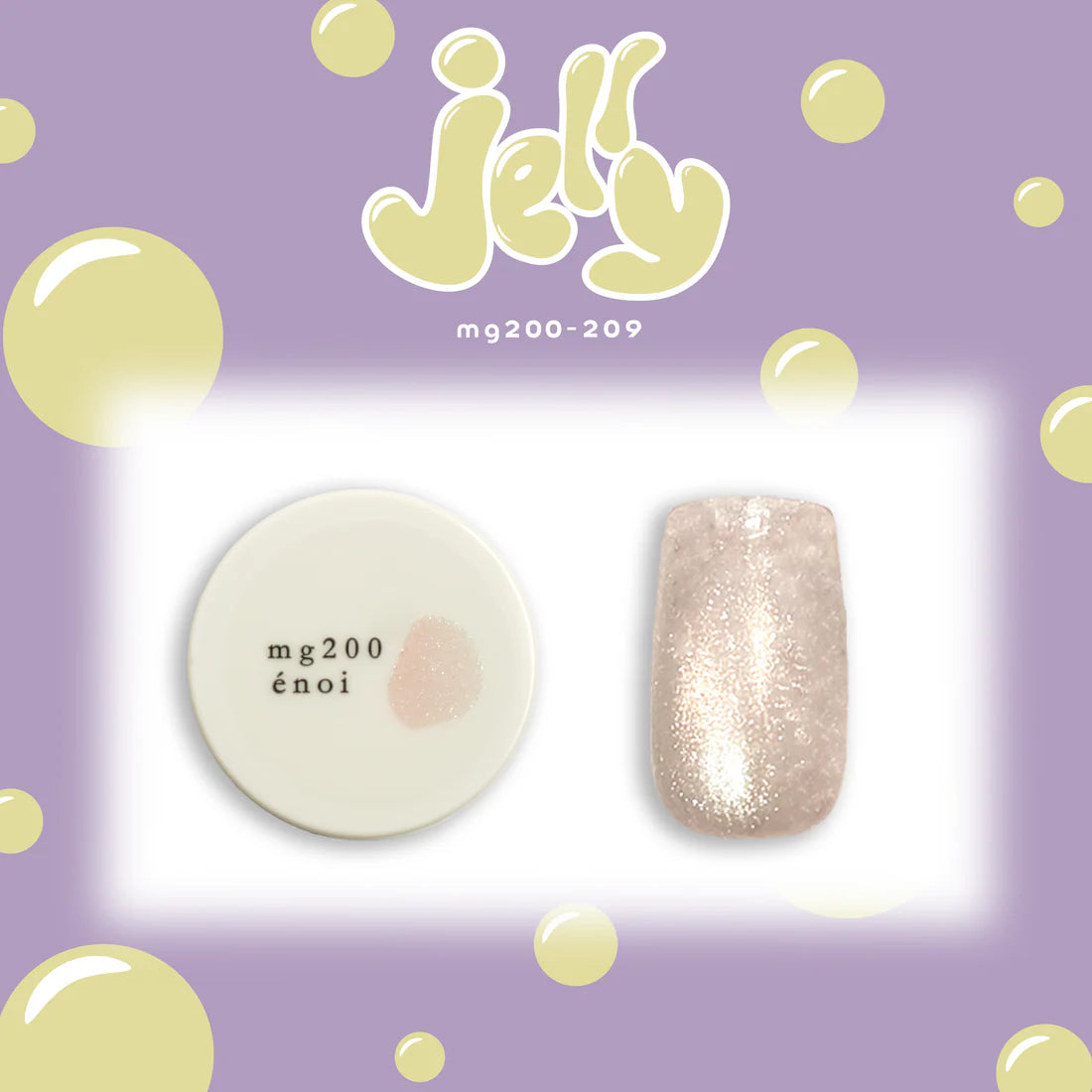 énoi jelly Magnetic Gel Series - full 20pc set/10pc sets/individual pots (mg190-209)