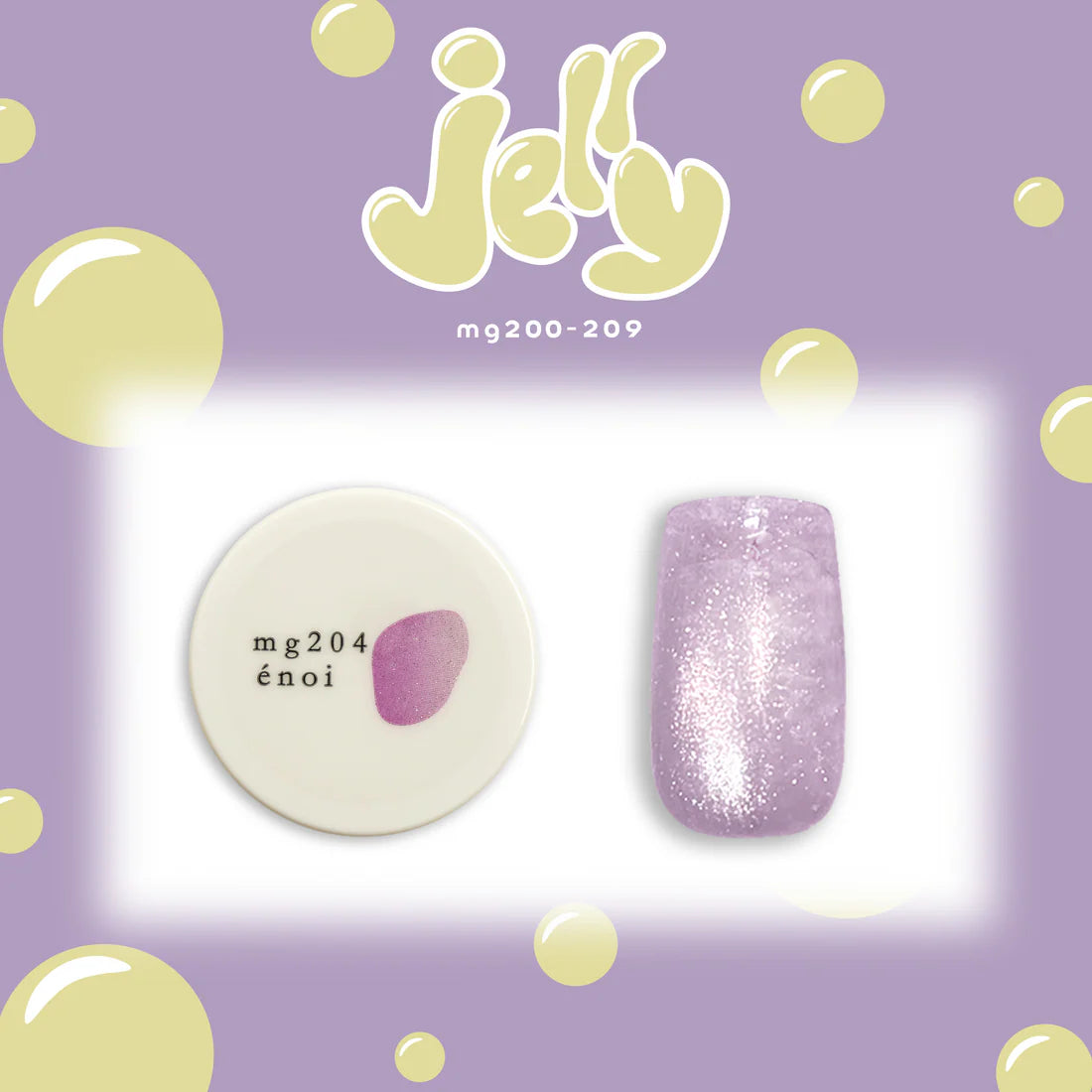 énoi jelly Magnetic Gel Series - full 20pc set/10pc sets/individual pots (mg190-209)